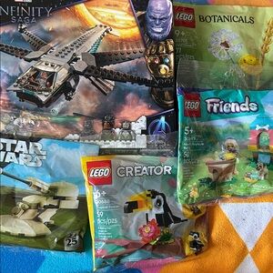 LEGO Star Wars, Creator, Friends, Botanicals Set - Multicolor. (All in one box )